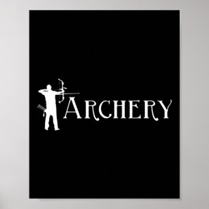 Bogenschießen - Bowman Archer Bow Jagd Lover Bowhu Poster