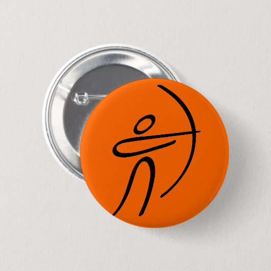 Bogenschießen Button (Vorne & Hinten)