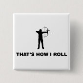 Bogenschießen Button (Vorderseite)