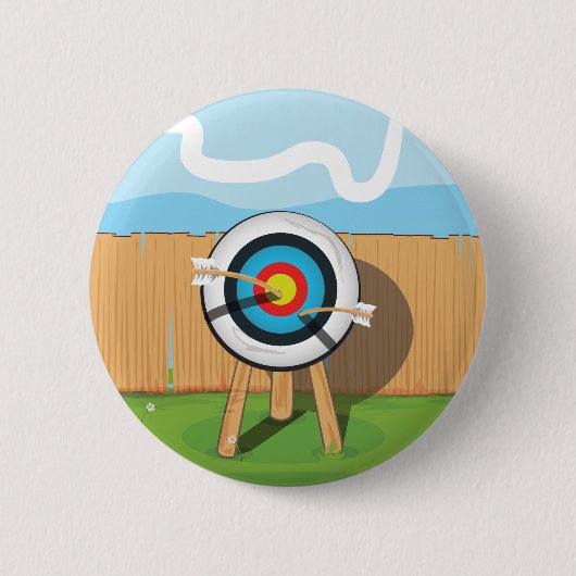 Bogenschießen Button (Vorderseite)