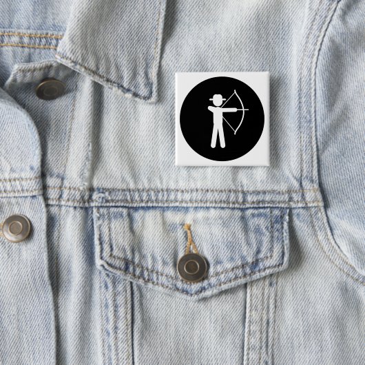 Bogenschießen Button (Beispiel)