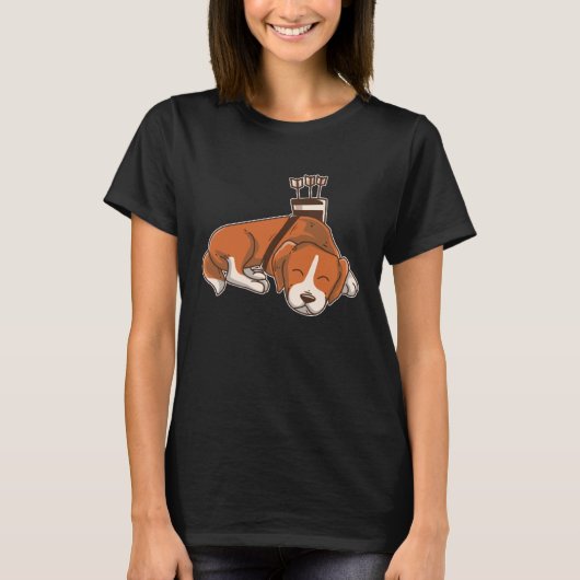 Bogenschießen Corgi Schlafender Hund Jäger Kinder T-Shirt (Vorderseite)