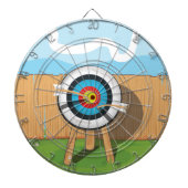 Bogenschießen Dartscheibe (vorne)