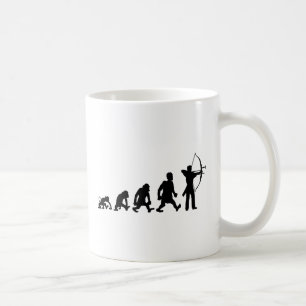 Bogenschießen Darwin Kaffeetasse