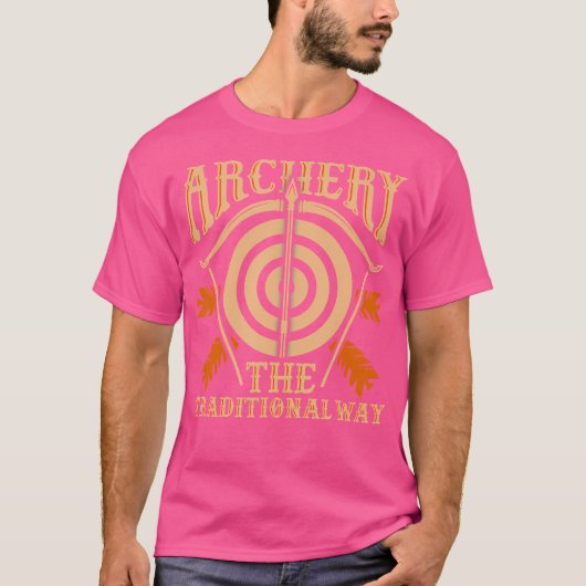 Bogenschießen Das traditionelle Bogenschiessen T-Shirt (Vorderseite)