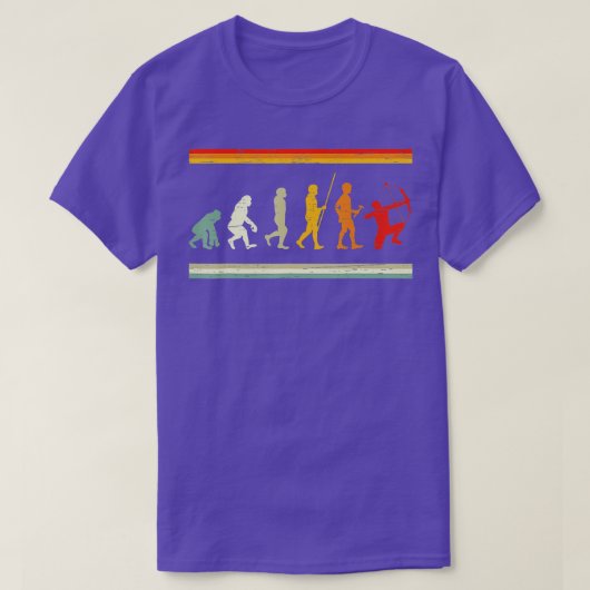 Bogenschießen der Archer-Evolution T-Shirt (Design vorne)