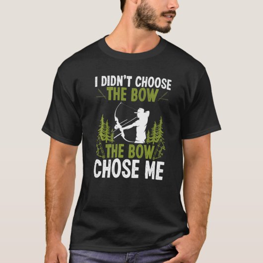 Bogenschießen Der Bogen Wählte Mich Luftboot Fisch T-Shirt (Vorderseite)