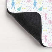 Bogenschießen der Frauen - Bogenschießen der Bogen Mousepad (Ecke)