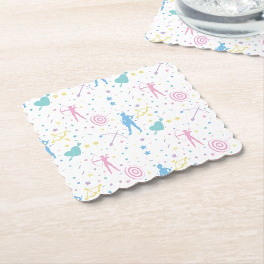 Bogenschießen der Frauen - Bogenschießen der Bogen Untersetzer (angewinkelt)