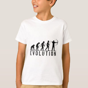 Bogenschießen-Evolution T-Shirt