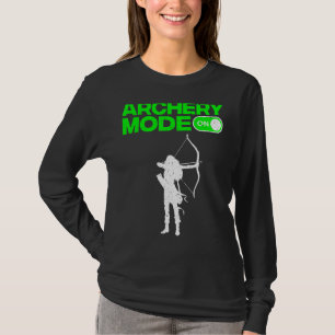 Bogenschießen für Kinder Frauen Bogenschützen T-Shirt
