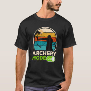 Bogenschießen für Kinder Männer zitieren Bowhunter T-Shirt