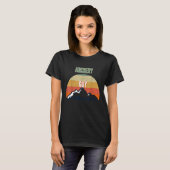 Bogenschießen für Männer Bogenschießen-Typ T-Shirt (Vorne ganz)