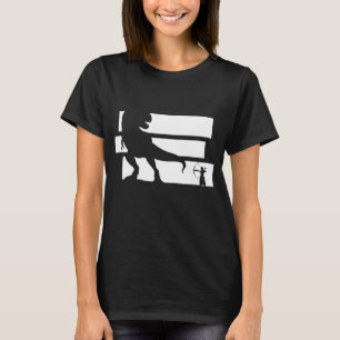 Bogenschießen gegen Dinosaurier Fantasy-Bogenschie T-Shirt