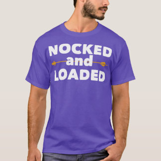 Bogenschießen geknotet und beladen (1) T-Shirt