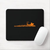 Bogenschiessen Hunter Hirsch Mule Elk Bow Jagdzugr Mousepad (Mit Mouse)
