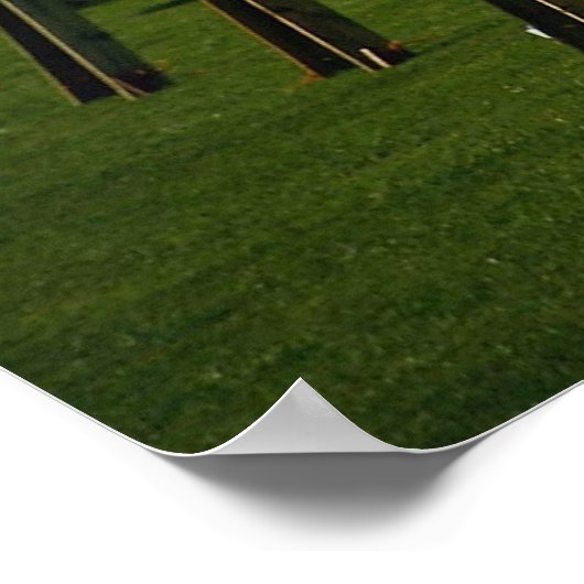 Bogenschießen in der Nähe von Brentwood, Essex, Gr Poster (Ecke)