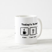 Bogenschießen Kaffeetasse (VorderseiteRechts)