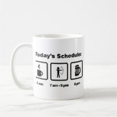 Bogenschießen Kaffeetasse (Links)