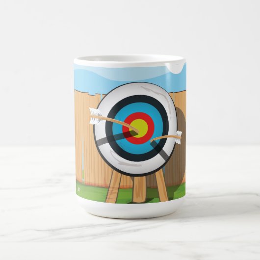 Bogenschießen Kaffeetasse (Mittel)