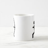 Bogenschießen Kaffeetasse (Mittel)