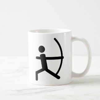 Bogenschießen Kaffeetasse