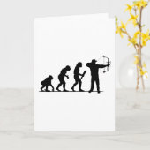 Bogenschießen Karte (Gelbe Blume)