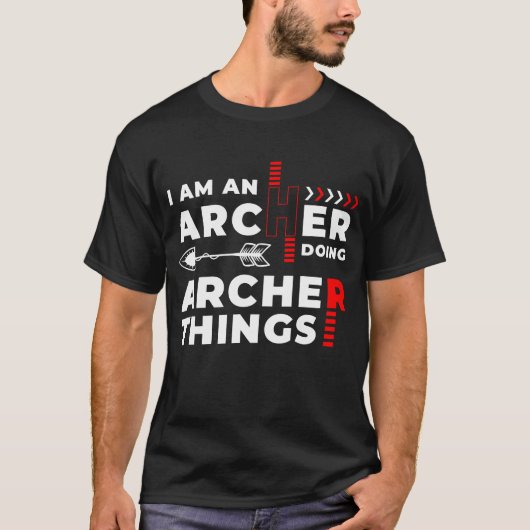 Bogenschießen Langbogen Schießsport Junge T-Shirt (Vorderseite)