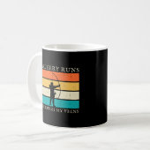 Bogenschießen läuft durch meine Venen | Archery Lo Kaffeetasse (Vorderseite Links)