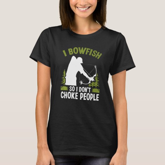 Bogenschießen Luftboot Bogenschütze Bogenjäger Fis T-Shirt (Vorderseite)