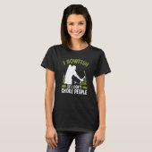 Bogenschießen Luftboot Bogenschütze Bogenjäger Fis T-Shirt (Vorne ganz)