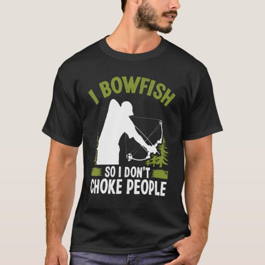 Bogenschießen Luftboot Bogenschütze Bogenjäger Fis T-Shirt (Vorderseite)