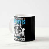 Bogenschiessen Mädchen Jagd Bow Arrow Lover Archer Kaffeetasse (Vorderseite Links)