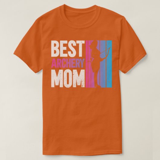 Bogenschießen-Mama Bow Archer T-Shirt (Design vorne)
