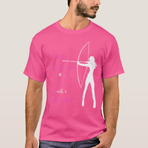 Bogenschiessen-Mama für Frauen und Mädchen Bogenja T-Shirt
