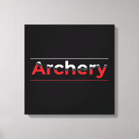 Bogenschießen Minimalistisch Moderne Kunst - Grafi