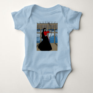 Bogenschießen mit Bow und Pfeil Baby Strampler