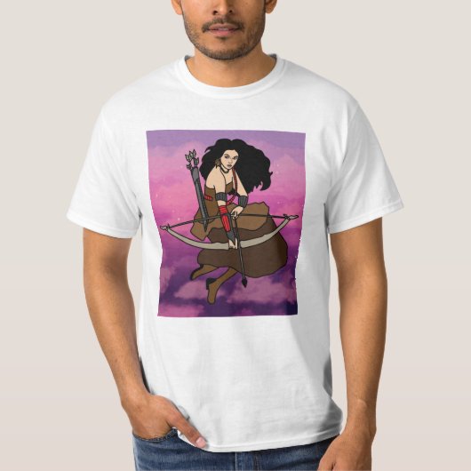 Bogenschießen mit Bow und Pfeil T-Shirt (Vorderseite)