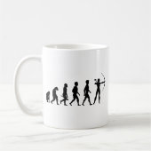 Bogenschießen Pfeil Bogen Bogenschütze Zielscheibe Kaffeetasse (Links)