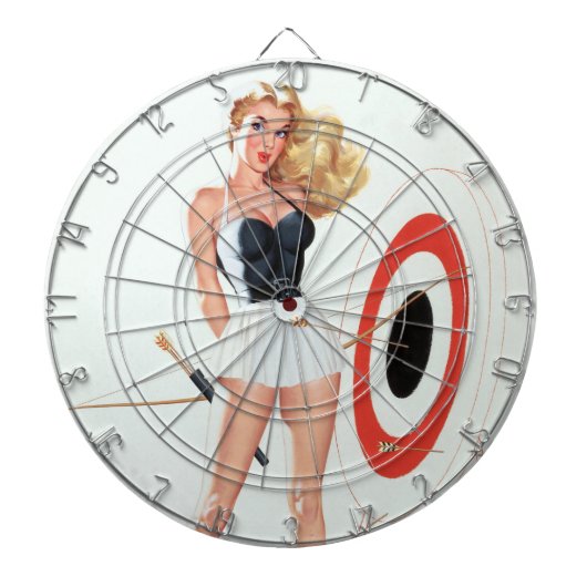 Bogenschießen Pin-up Dartscheibe (vorne)