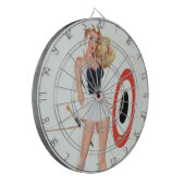 Bogenschießen Pin-up Dartscheibe (Vorderseite Links)
