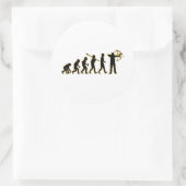 Bogenschießen Runder Aufkleber (Tasche)