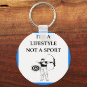 Bogenschießen Schlüsselanhänger (Vorderseite)