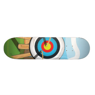 Bogenschießen Skateboard