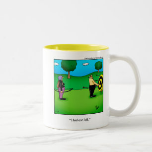 Bogenschießen Spaß Tasse Geschenk