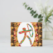 BOGENSCHIESSEN Sport: Postkarte (Stehend Vorderseite)