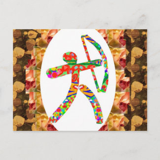 BOGENSCHIESSEN Sport: Postkarte