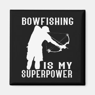 Bogenschießen Superpower Fisch Bogenschütze Angler Magnet
