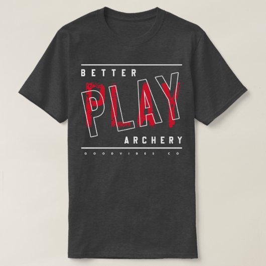 Bogenschießen T-Shirt (Design vorne)