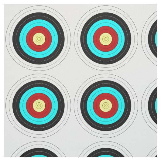 BOGENSCHIESSEN TARGET.png Stoff (Muster)